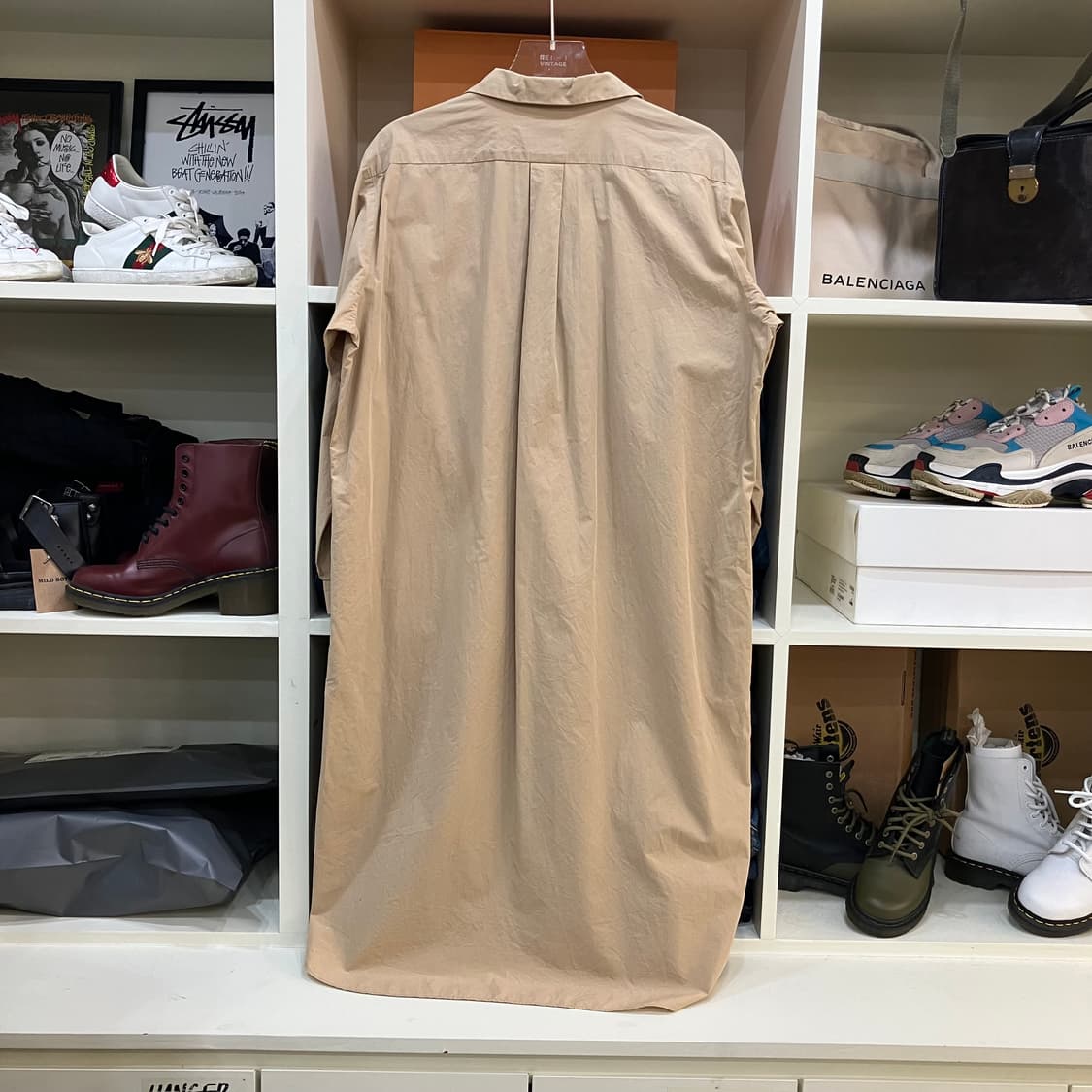 DANTON 단톤 베이지 롱 셔츠 원피스 36 상품이미지3