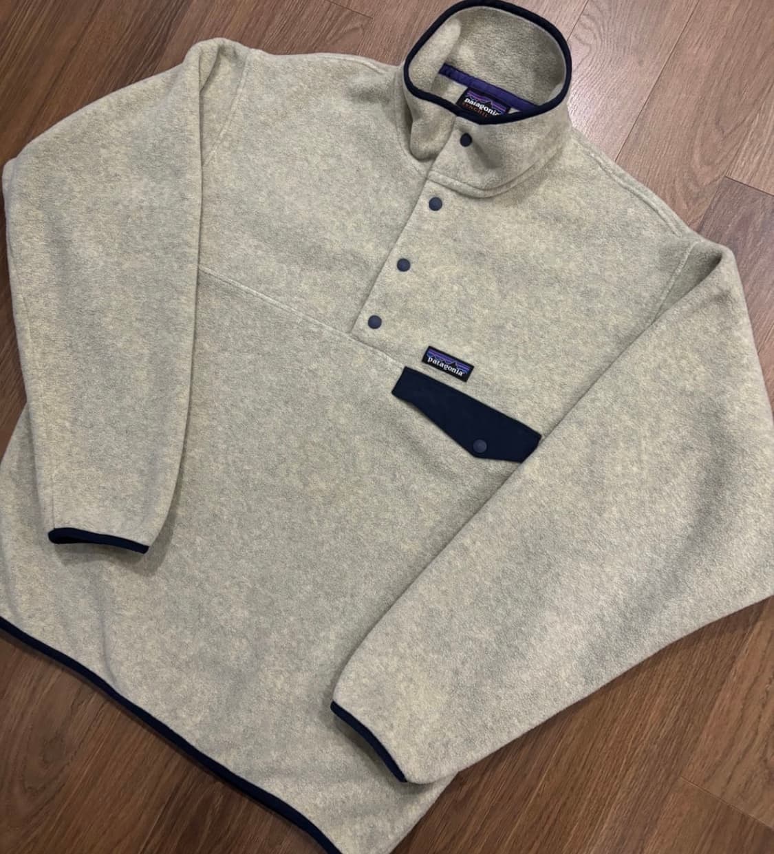 파타고니아 헤비웨이트 신칠라 오트밀 S사이즈 상품이미지2