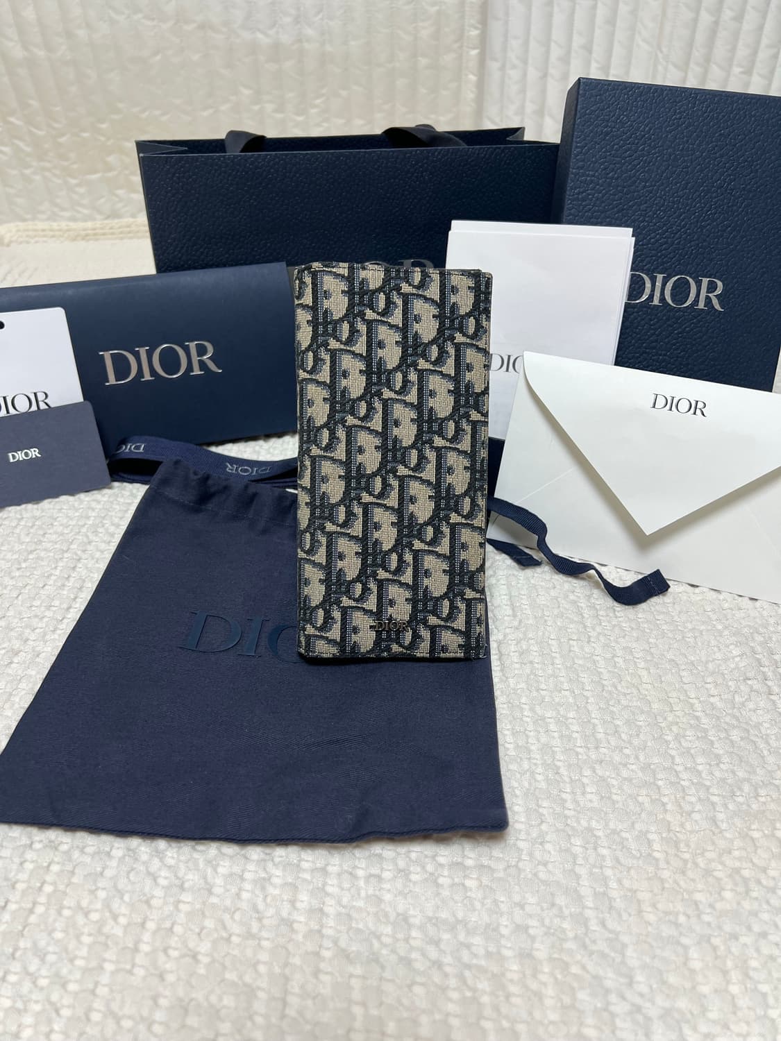 (초풀구성) 디올 오블리크 장지갑 상품이미지1