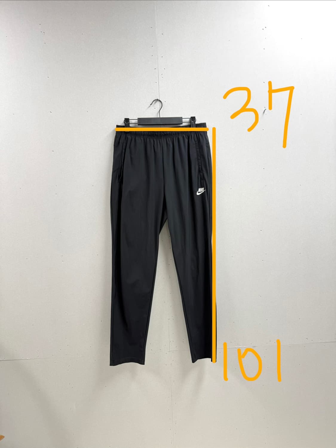남성 L / 나이키 트레이닝 팬츠 블랙 상품이미지2