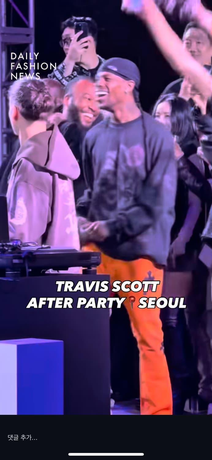 트레비스 스캇 머천 롱슬리브 XL 상품이미지1