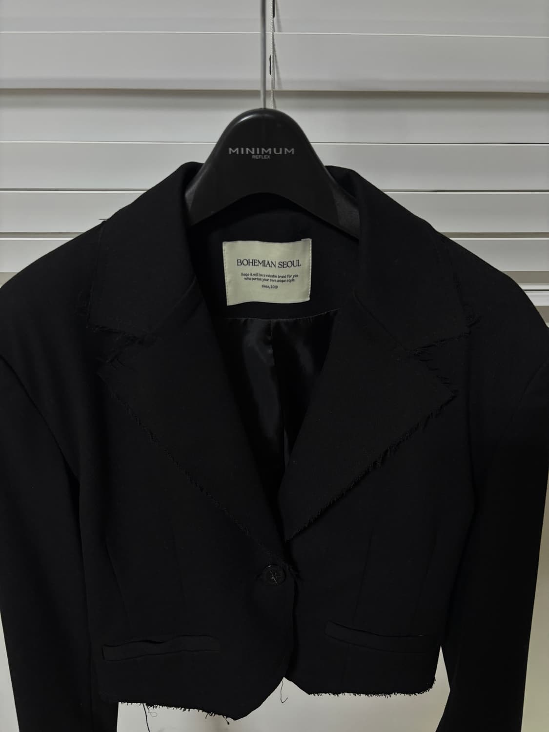 보헤미안서울 컷팅 스펜서 자켓 상품이미지3