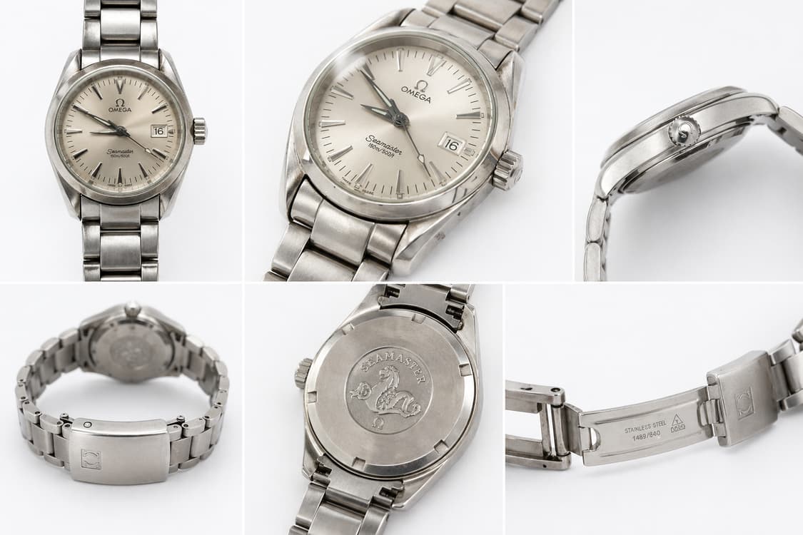 오메가 씨마스터 아쿠아테라 쿼츠시계 상품이미지3