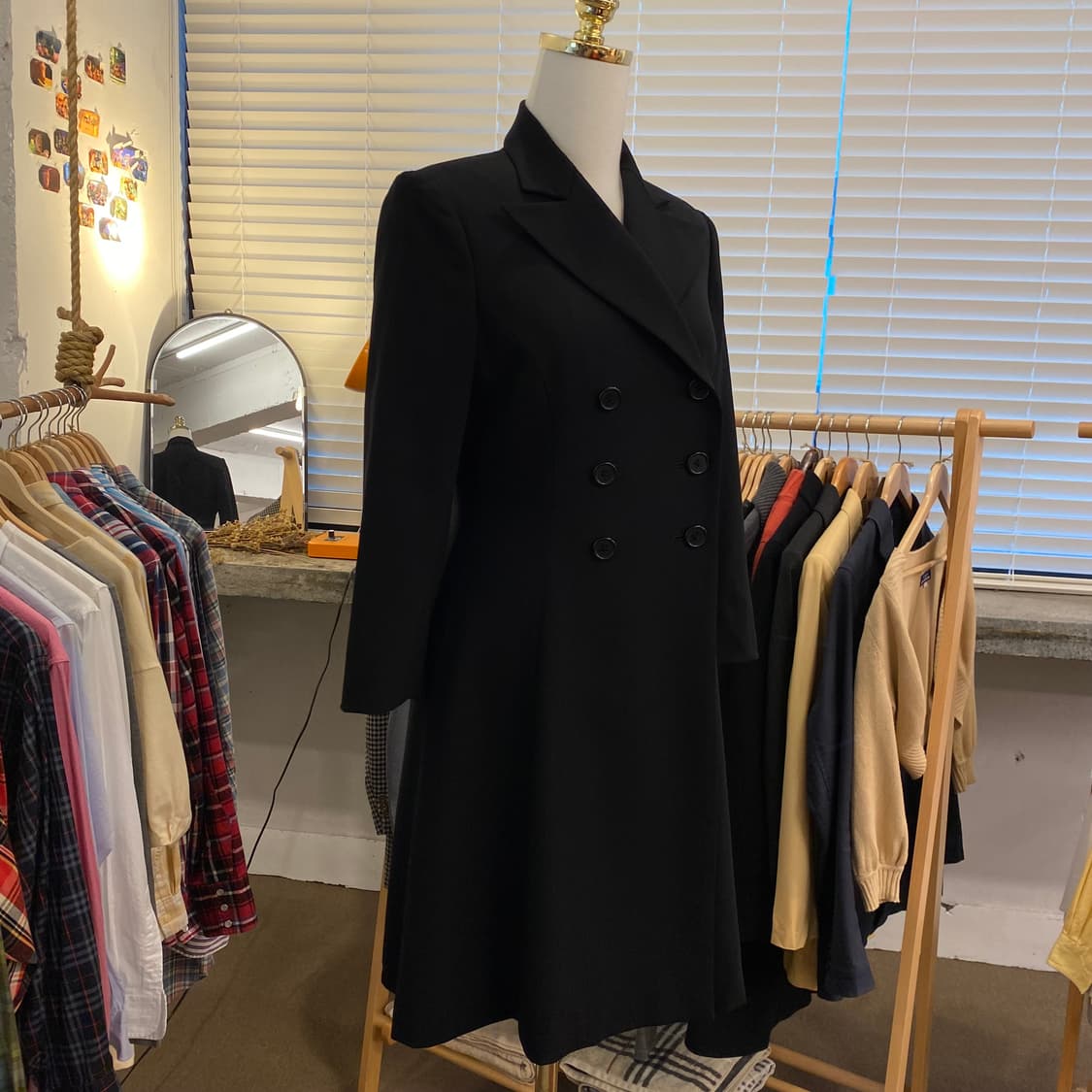 랄프로렌 더블 브레스트 코트 상품이미지4