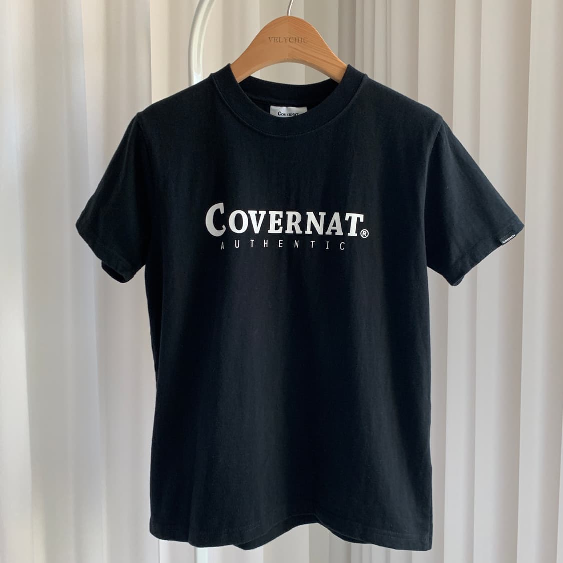 커버낫 COVERNAT 화이트 로고 반팔 티셔츠 상품이미지2