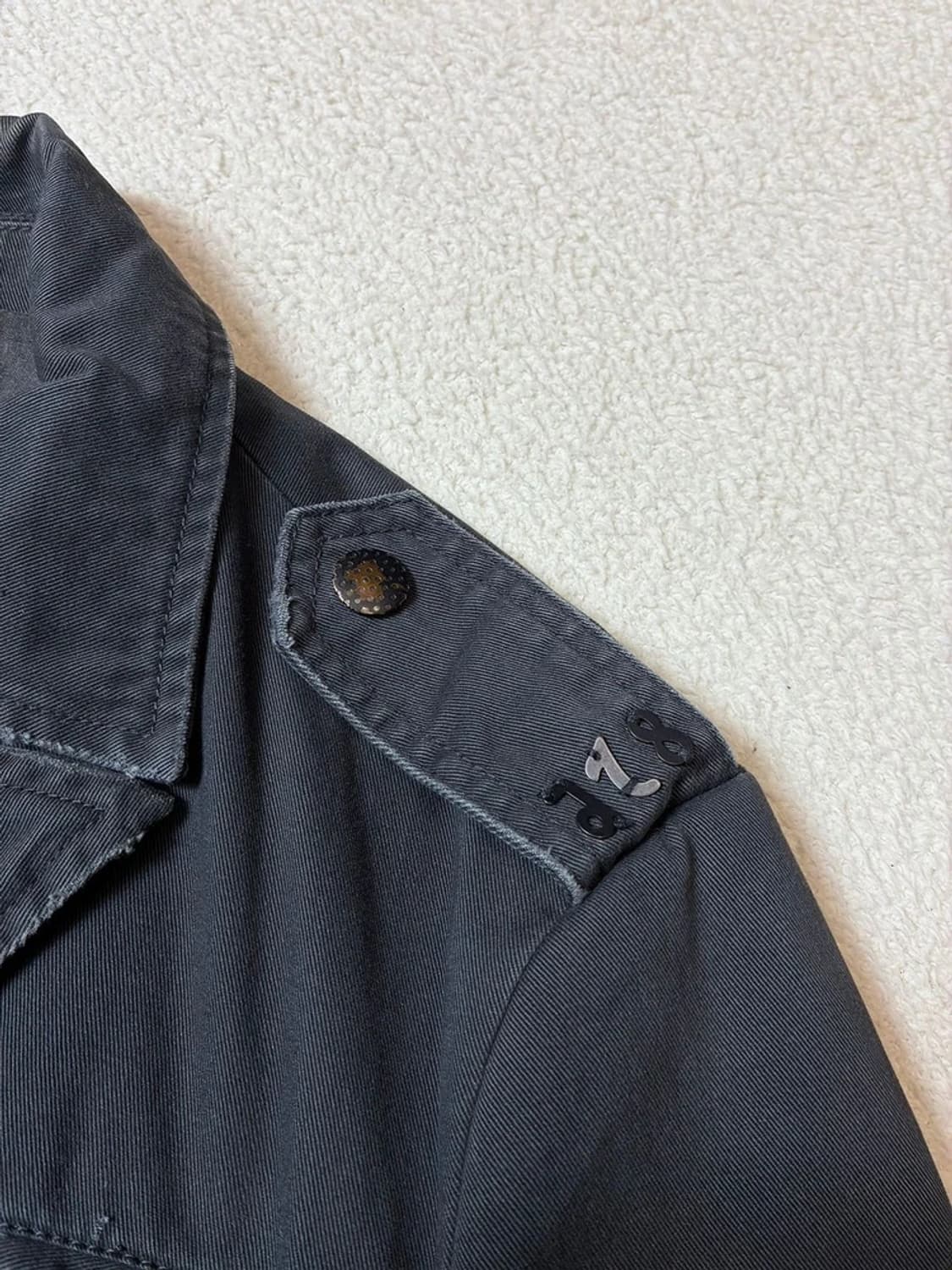 디젤 DIESEL 00's 밀리터리 견장 블레이저 자켓 PN7558 상품이미지6