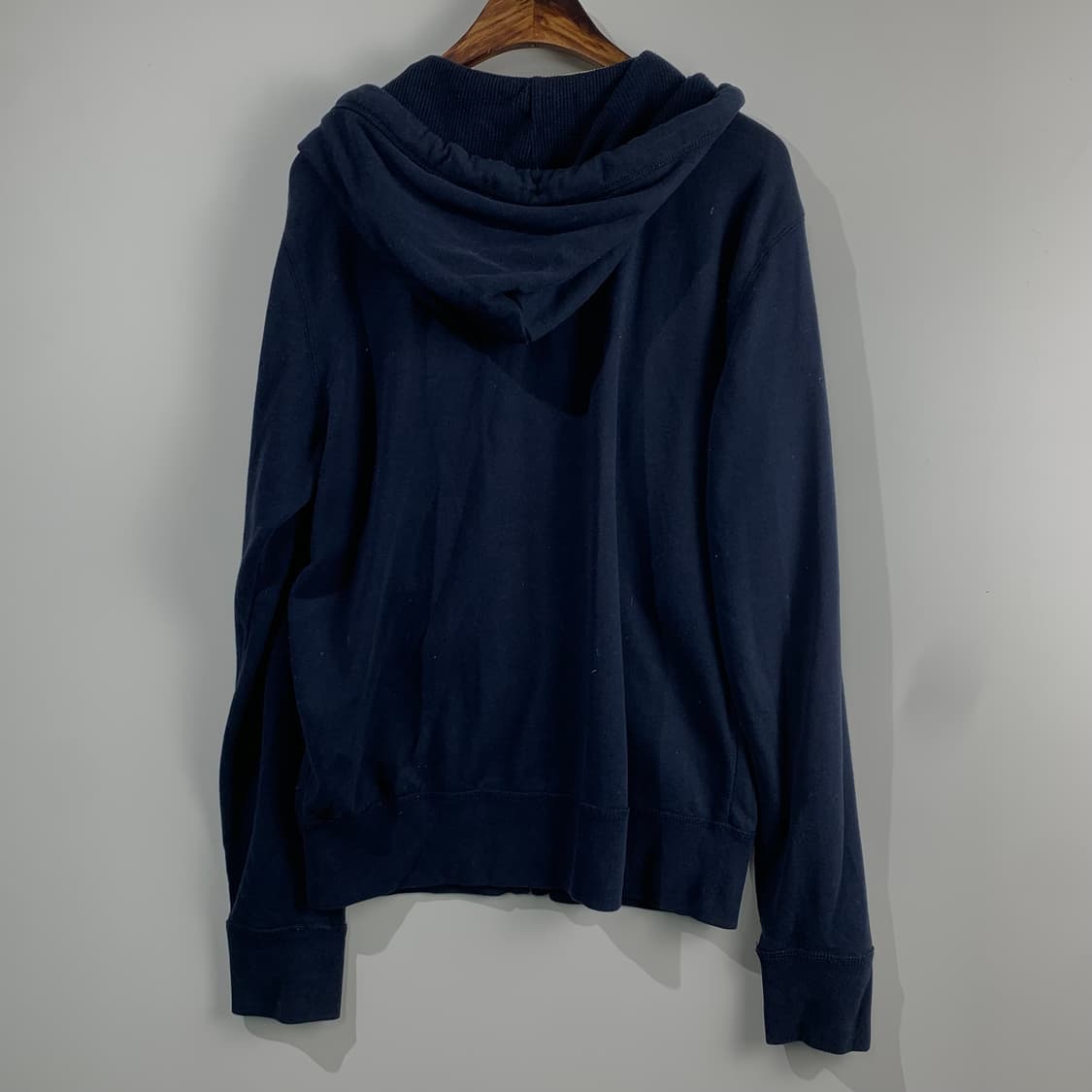 후아유 y2k 와투케 네이비 후드집업 상품이미지3