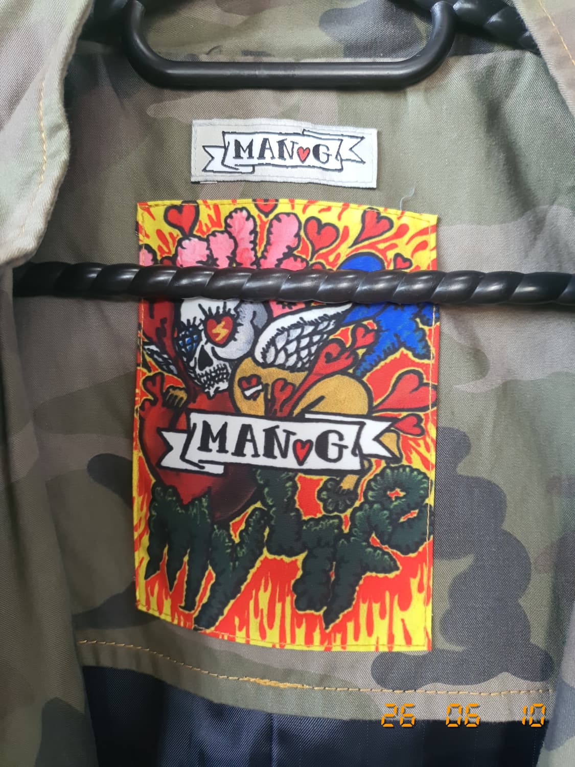 MAN.G(만지) 카모 롱 자켓 free 상품이미지4