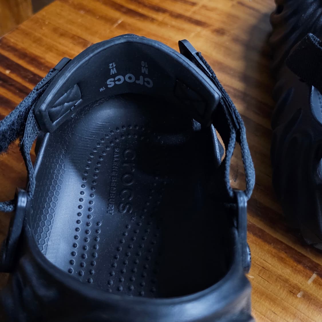 (새상품) 크록스 살레헤 벰버리 폴렉스 클로그 블랙(새스콰치) 2 상품이미지5