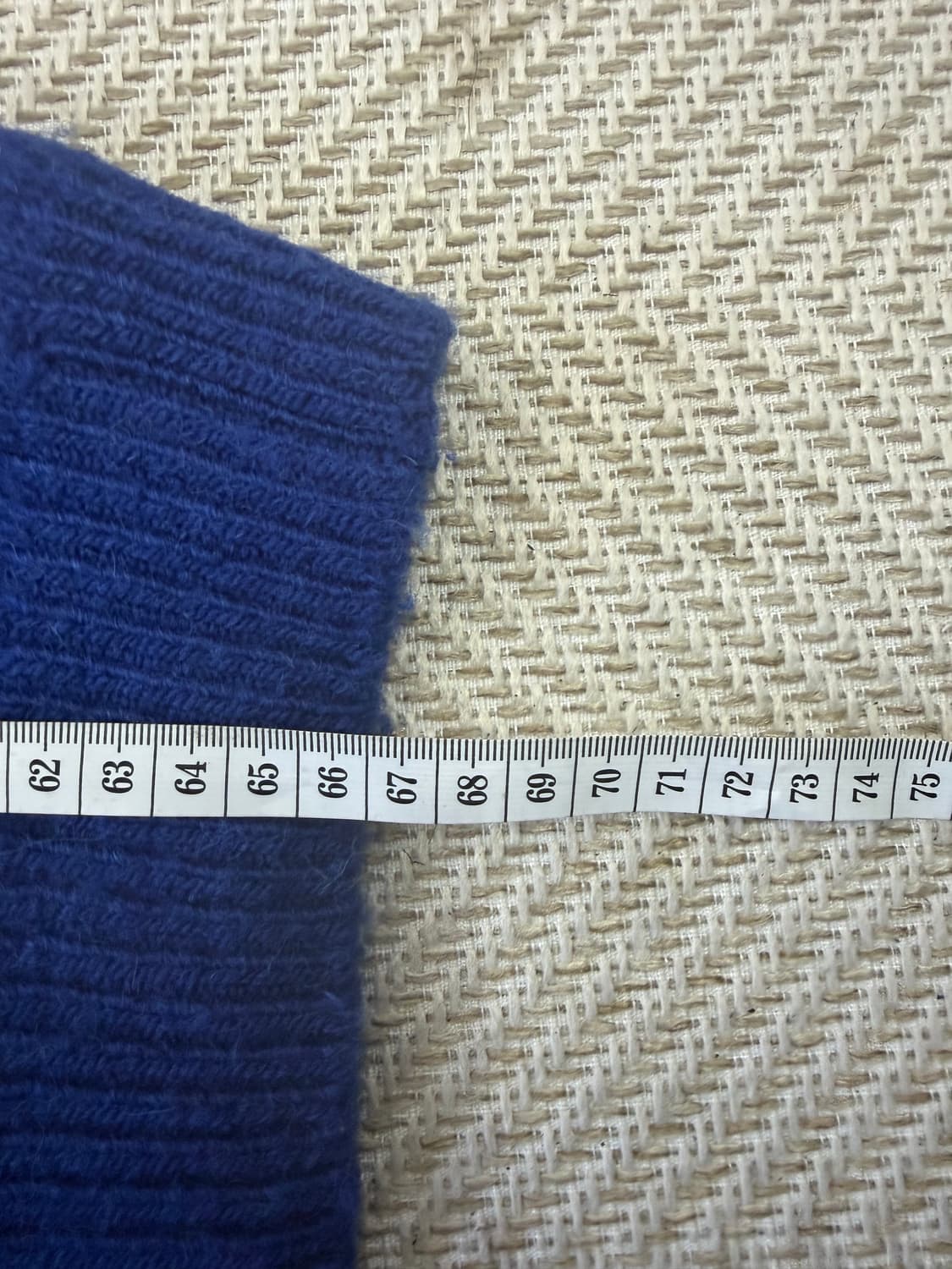 정품) MSGM 블루 니트 스웨터 M 상품이미지8