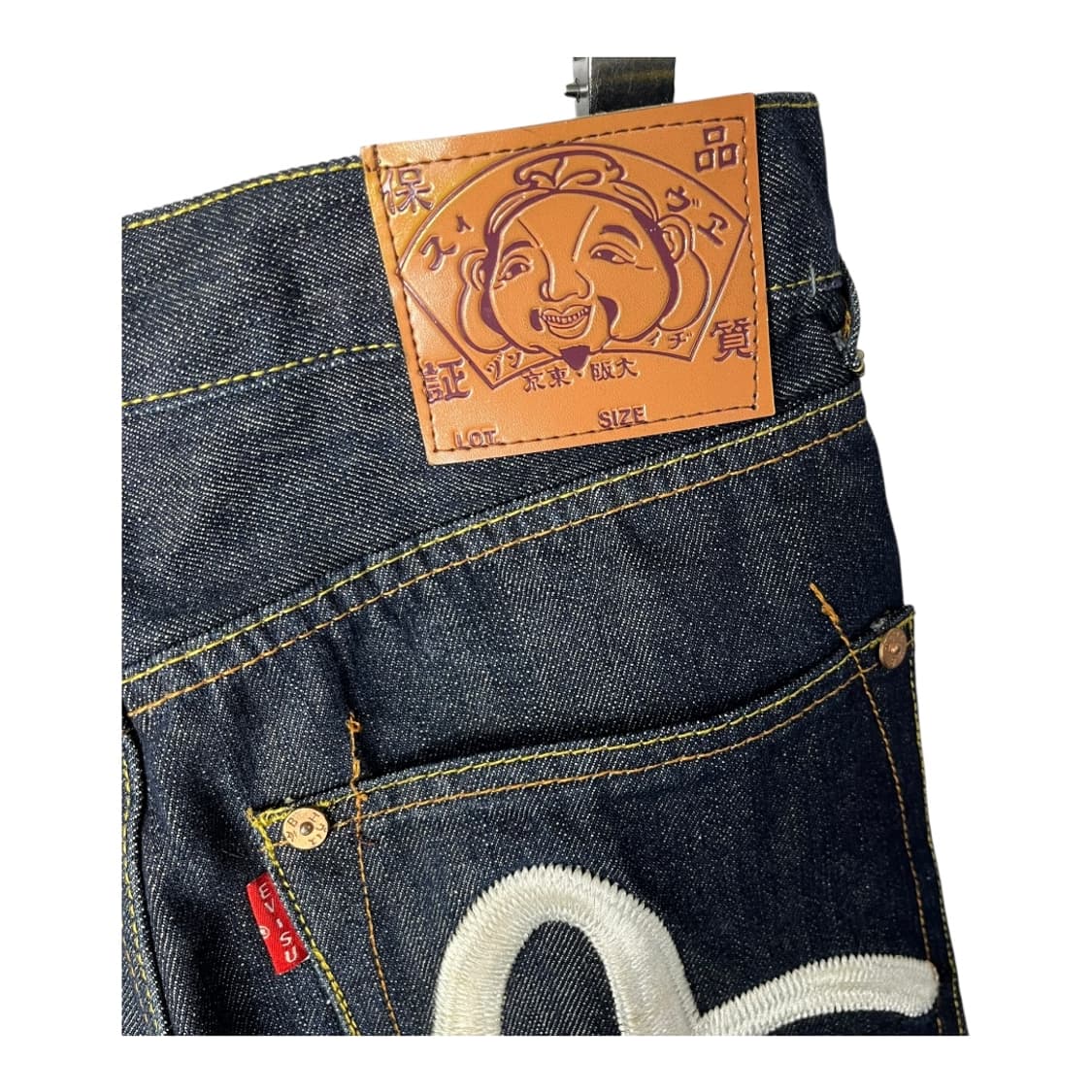 [Evisu] 에비수 재팬 로고 자수 데님팬츠 상품이미지4