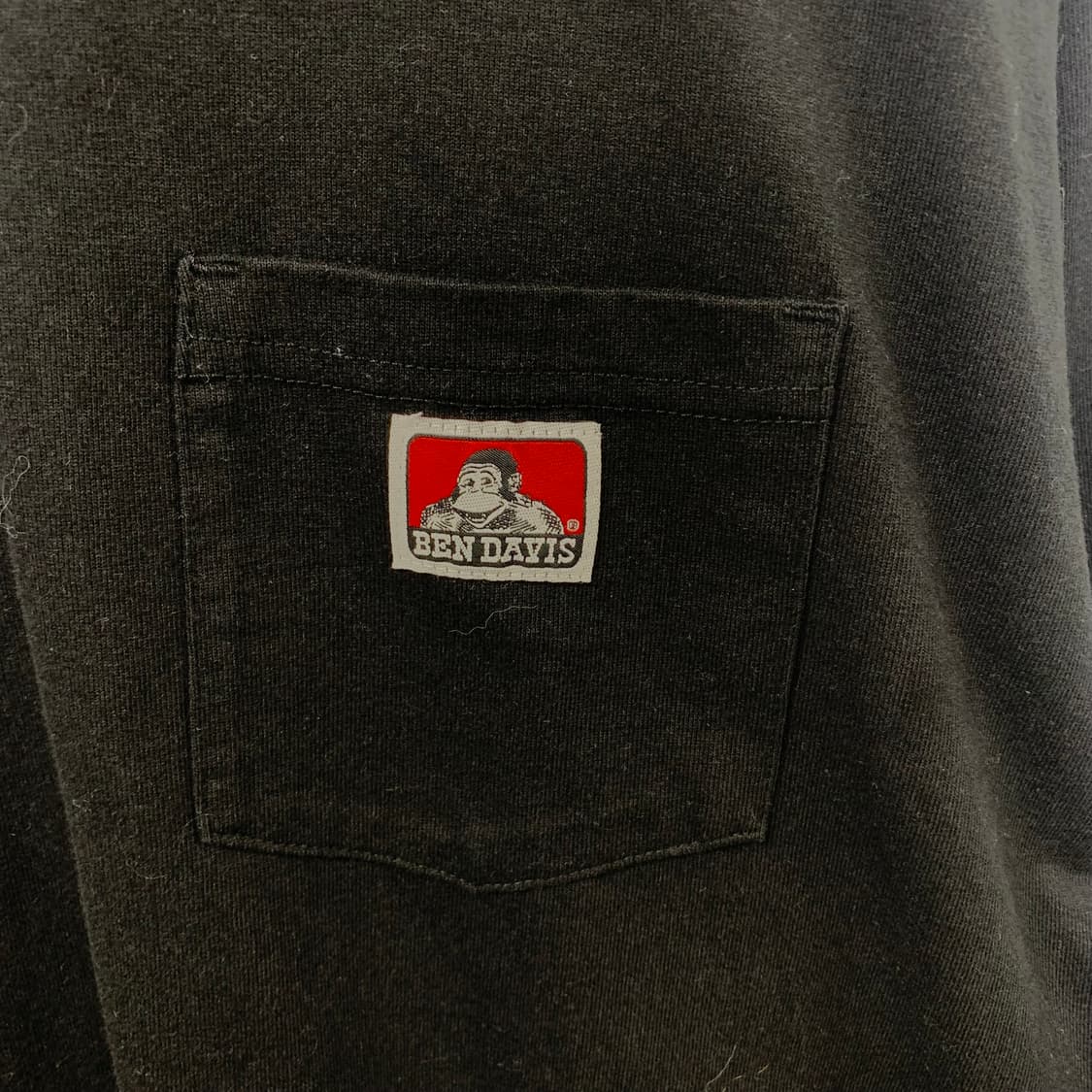 벤데이비스 블랙 롱 슬리브 긴팔티 상품이미지3