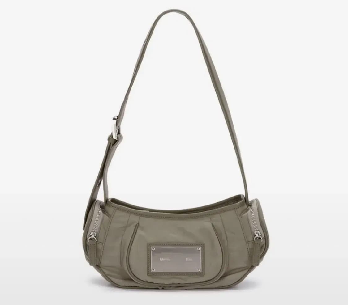 마뗑킴 마들렌 라운드백 숄더백 카키 미니백 상품이미지1