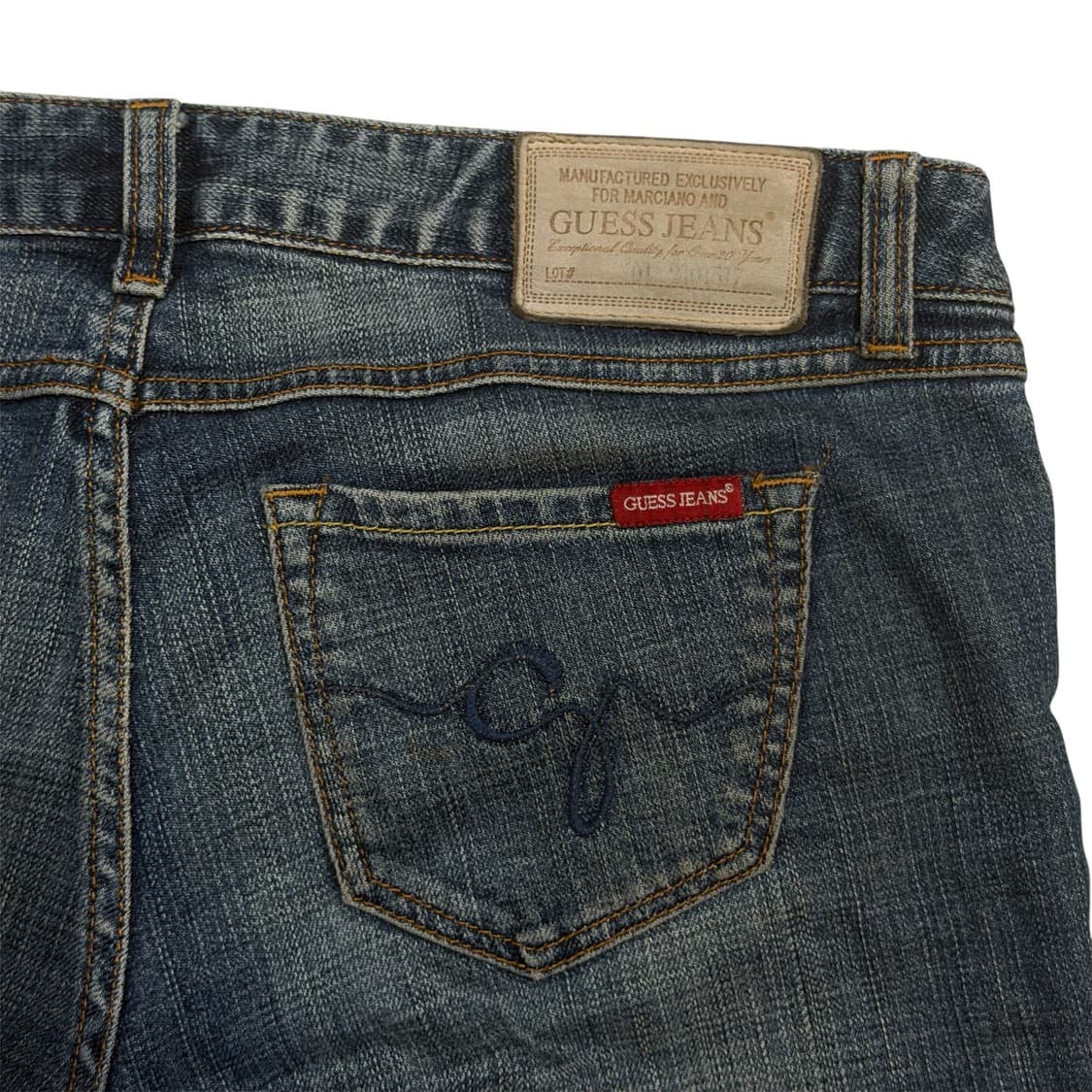 00s GUESS 로우라이즈 데님 상품이미지5