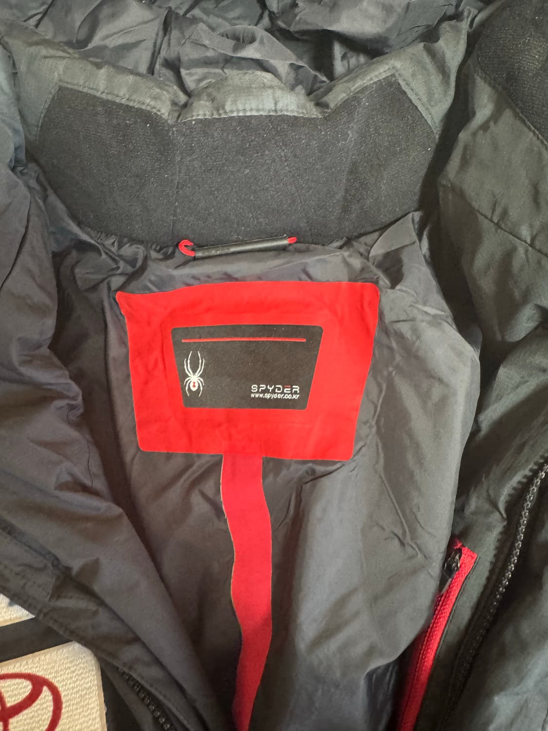 (95)Spyder 스파이더 롱패딩 블랙 US팀 에디션 상품이미지3