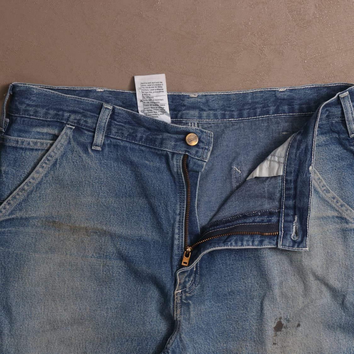 90'S 칼하트 데님 카펜터 워크팬츠A1637 상품이미지2