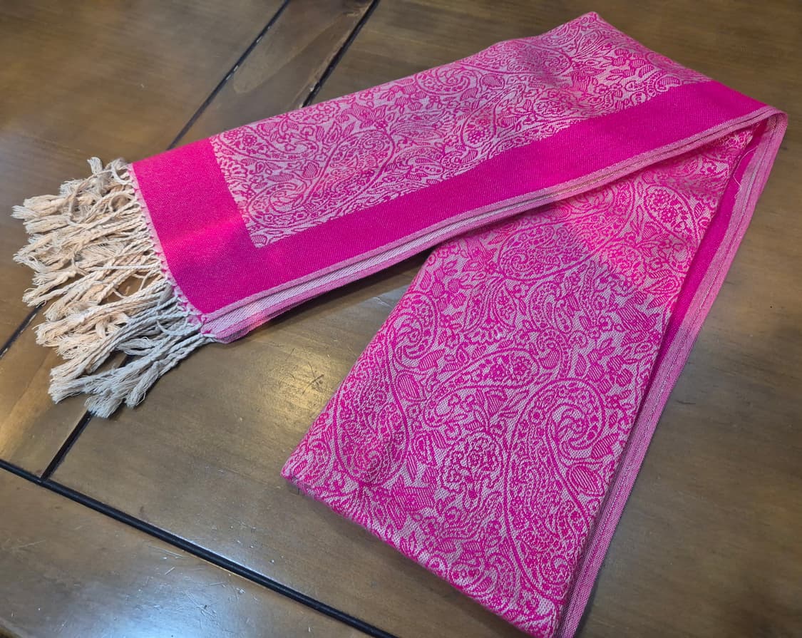 페이즐리 술 머플러 상품이미지5