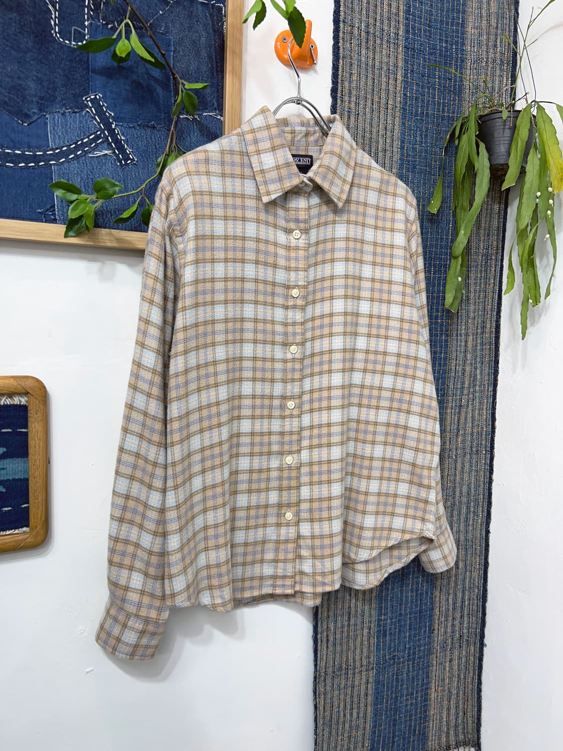 👧🏻LANDS'S END  Classic Flannel  Shirt 상품이미지7