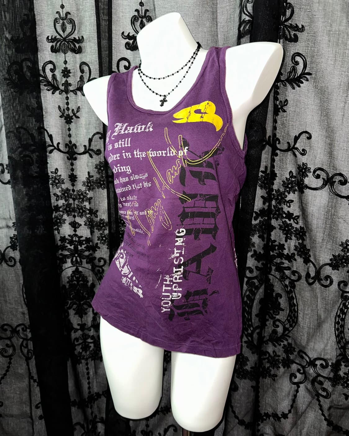 Purple lettering punk slip 상품이미지2