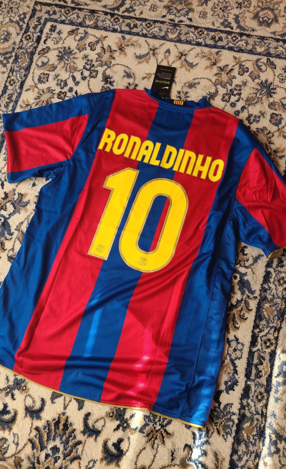 바르셀로나 호나우딩요 유니폼 상품이미지2