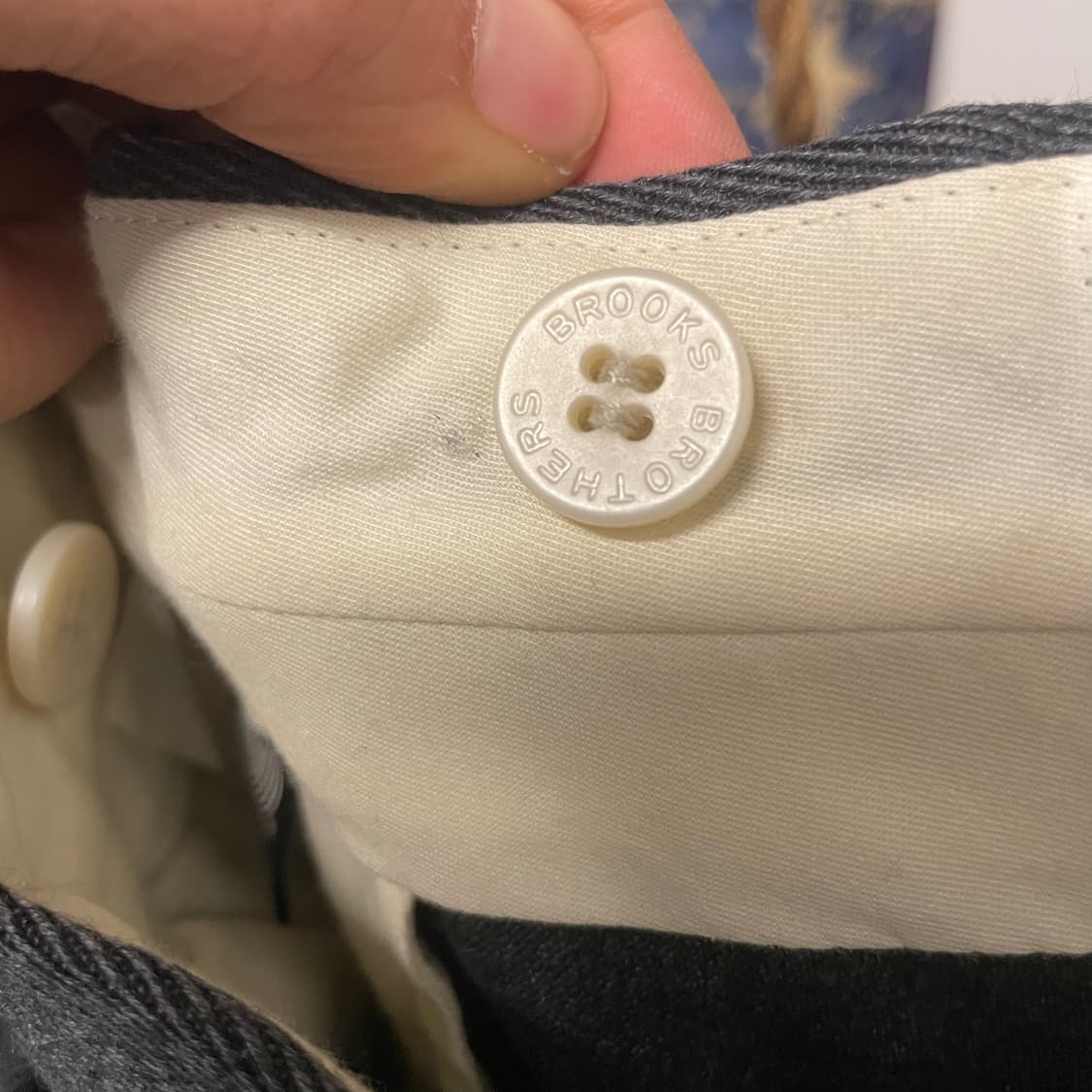 브룩스 브라더스 재팬라인 투턱 롤업 버튼 스트레이트 슬랙스 N301 상품이미지6