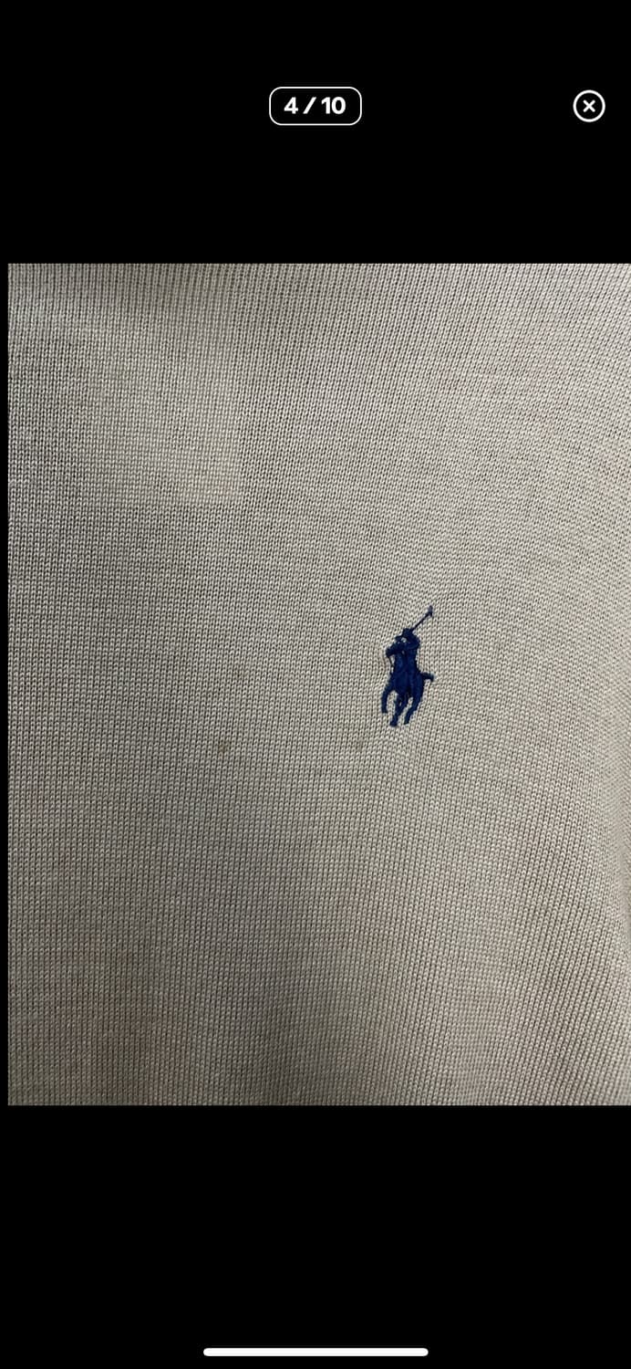 폴로랄프로렌 워셔블 울 터틀넥 베이지 니트 A3003 상품이미지4