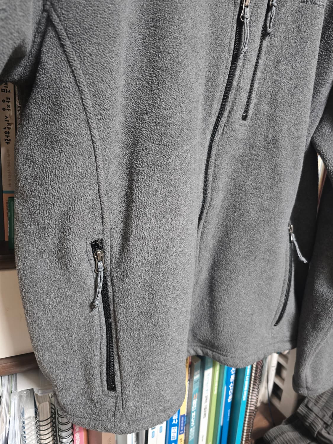 L L Bean 엘엘빈 그레이 플리스 집업 자켓 
L 상품이미지10