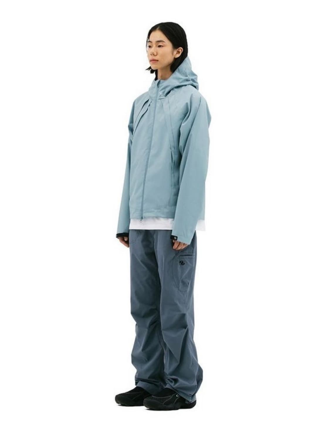 산산기어 윈드블록 자켓 스카이 - 22FW 1size 상품이미지1