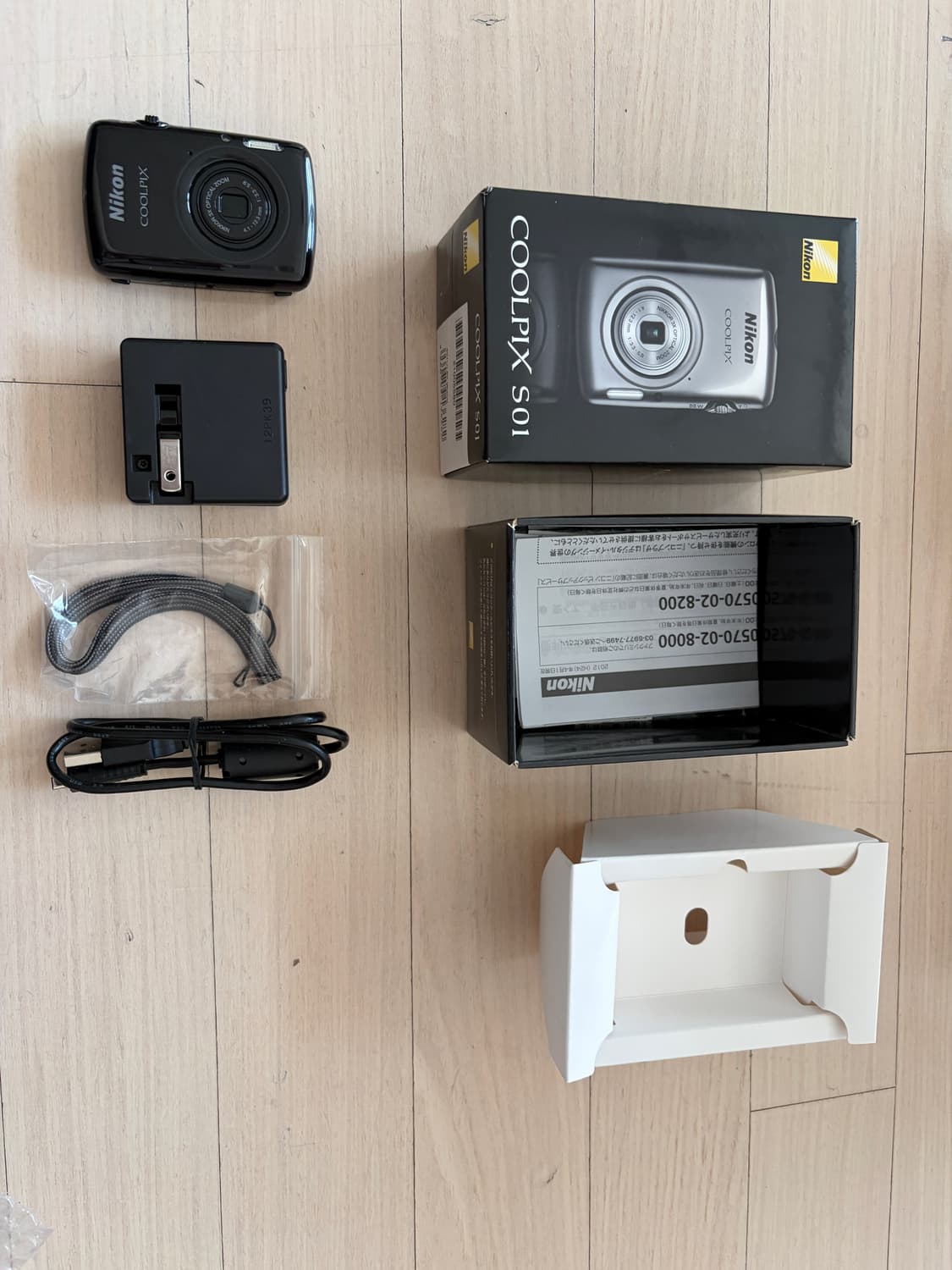 (풀박스/민트급) 니콘 쿨픽스 S01 블랙 상품이미지4