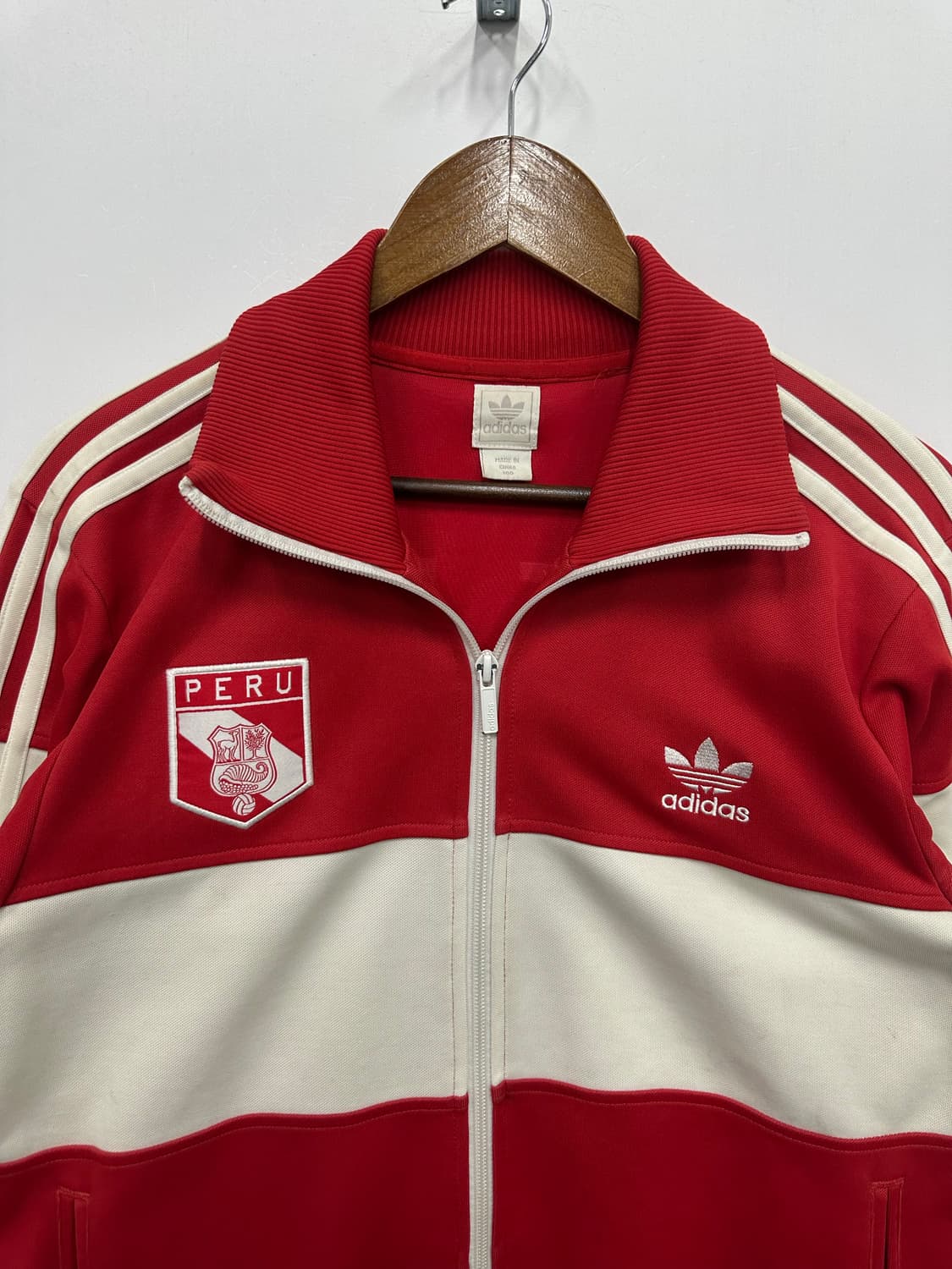 아디다스 페루 레드 져지 트랙탑  상품이미지2