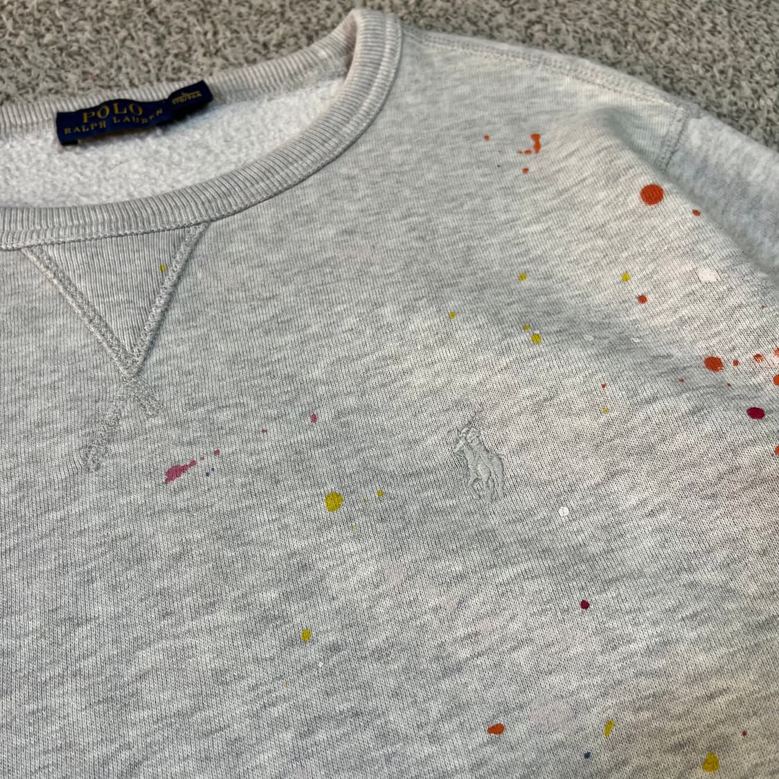 폴로 랄프로렌 페인팅 포니 스웻 셔츠 상품이미지2