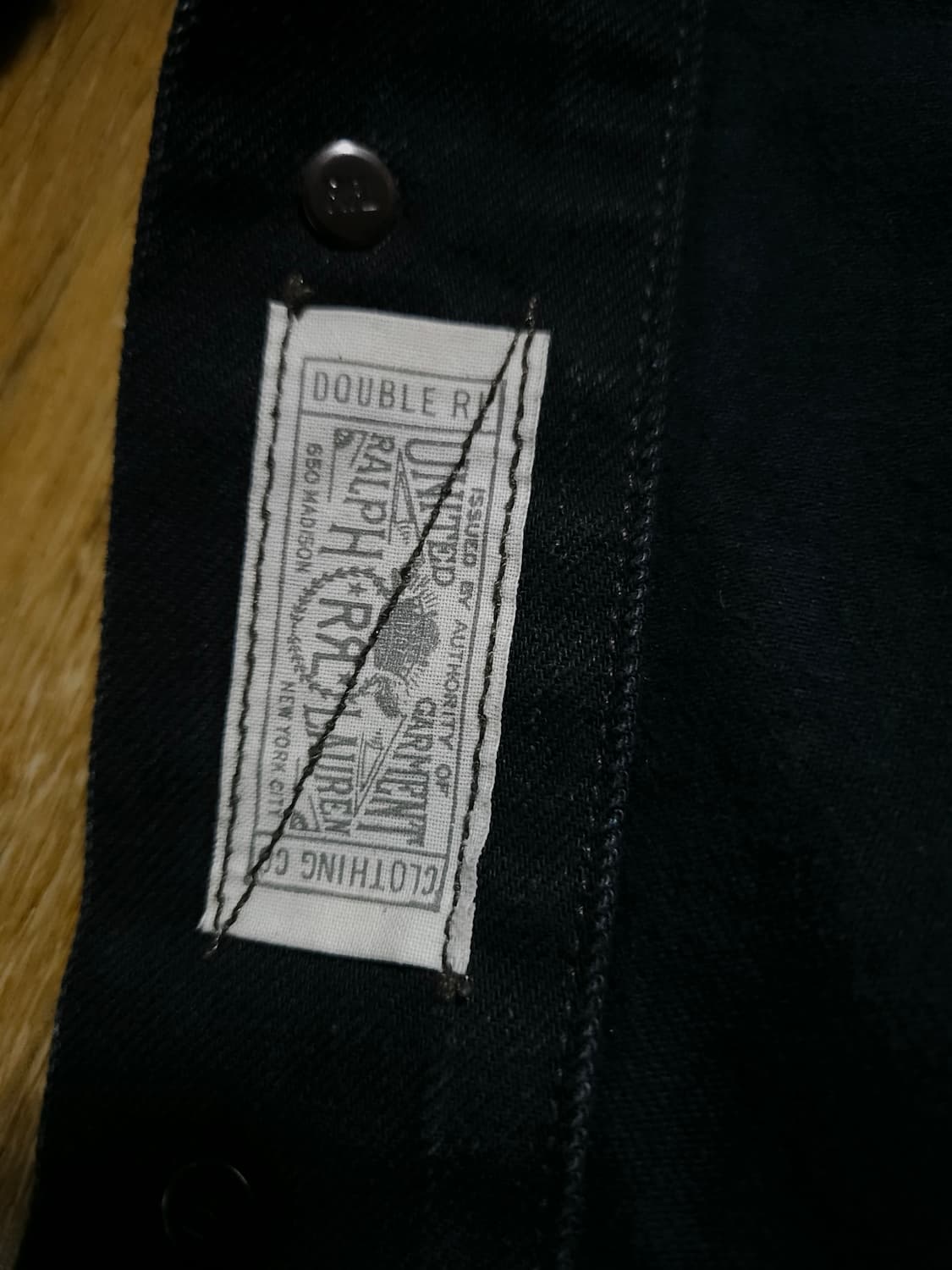 RRL lot271 블랙 데님 자켓 상품이미지6