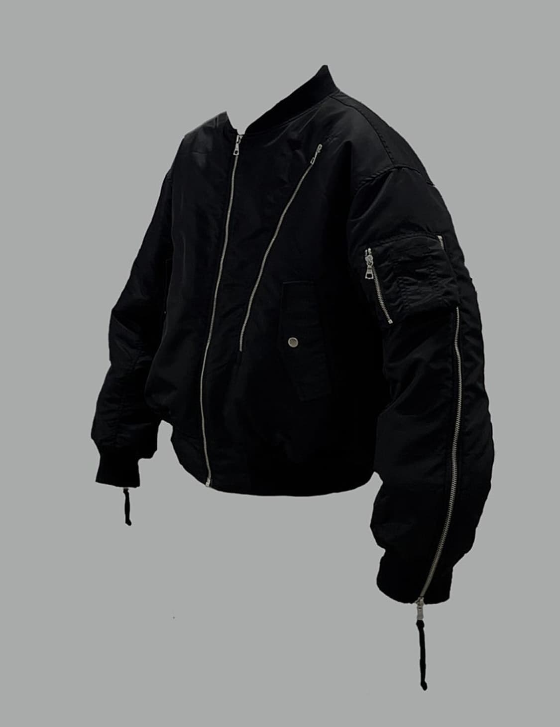 그레일즈 초판 멀티지퍼 봄버 자켓 상품이미지1