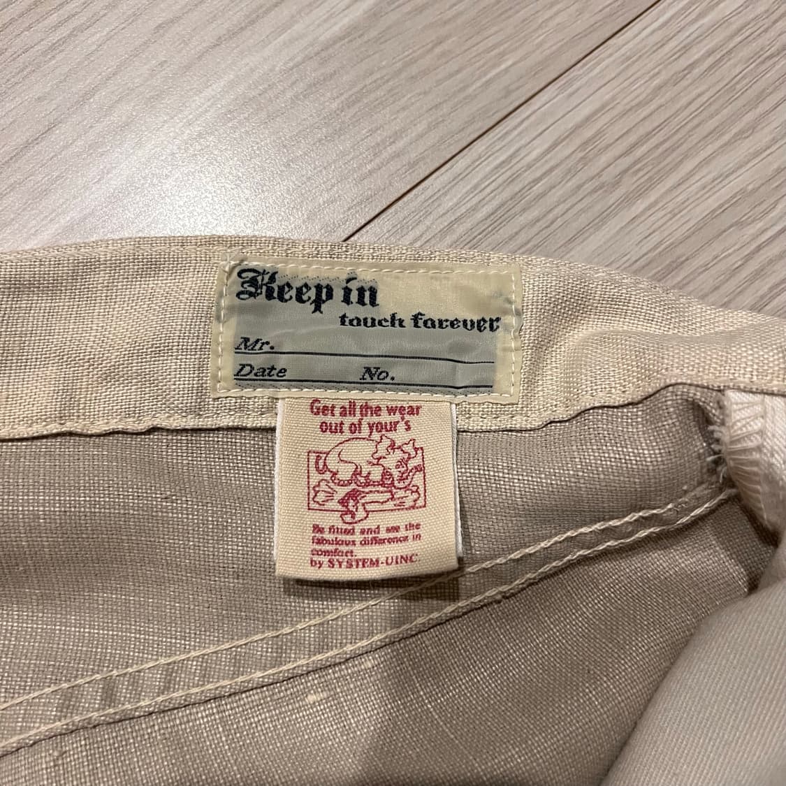 Bartack linen dungarees 30 상품이미지5