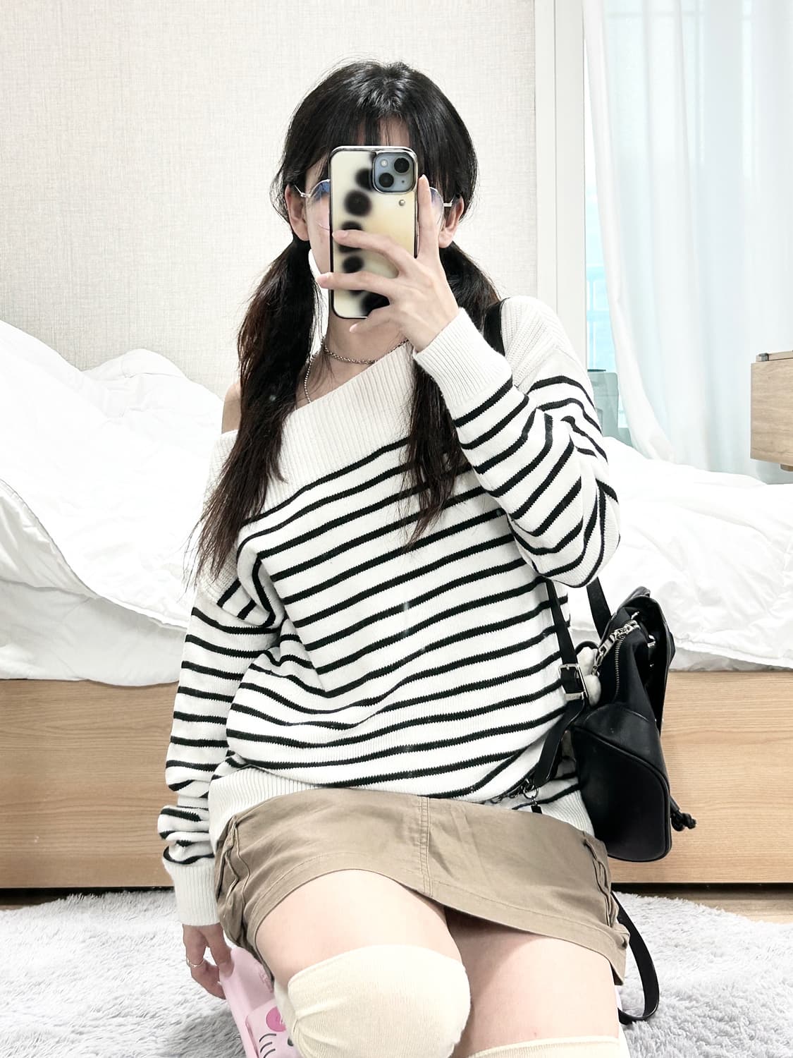 갭 단가라 오프숄더 니트 상품이미지4