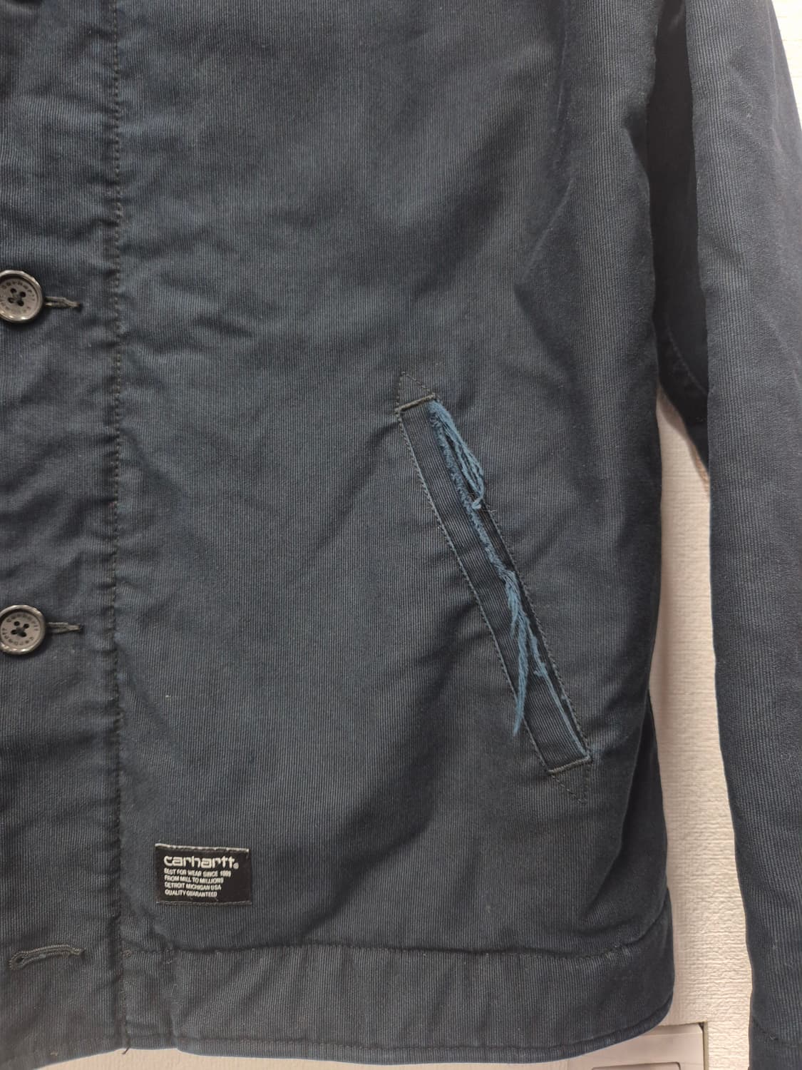 칼하트 양털 쉐르파 덱 뽀글이 자켓 / 100(정품) 상품이미지2