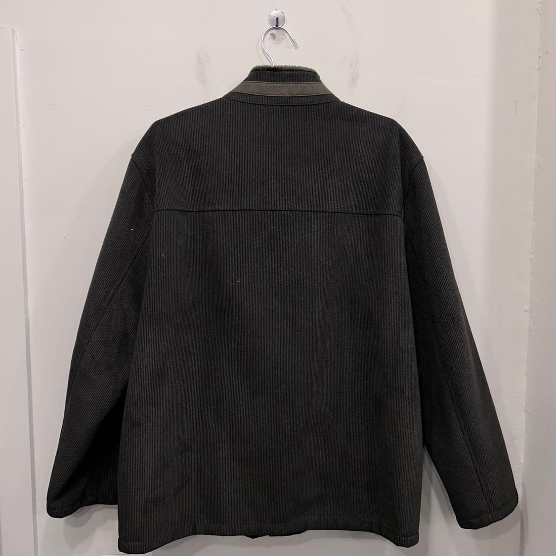 올젠 이너모헤어 하이넥 코듀로이 자켓 상품이미지5