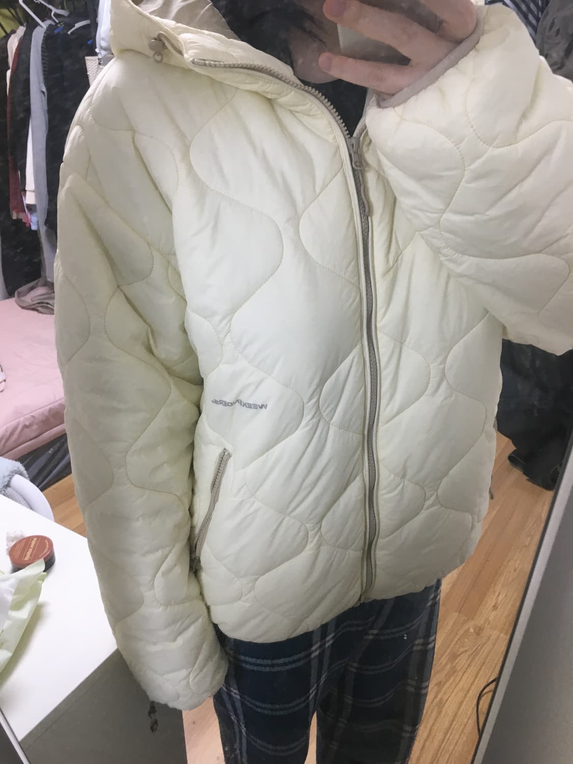 위캔더스 패딩 l사이즈 상품이미지1