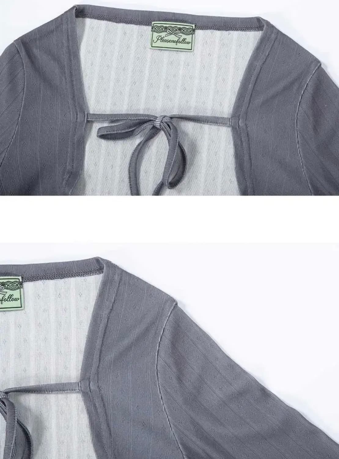 플노팔 에이든 볼레로 빈티지 차콜 플리즈노팔로우 상품이미지4