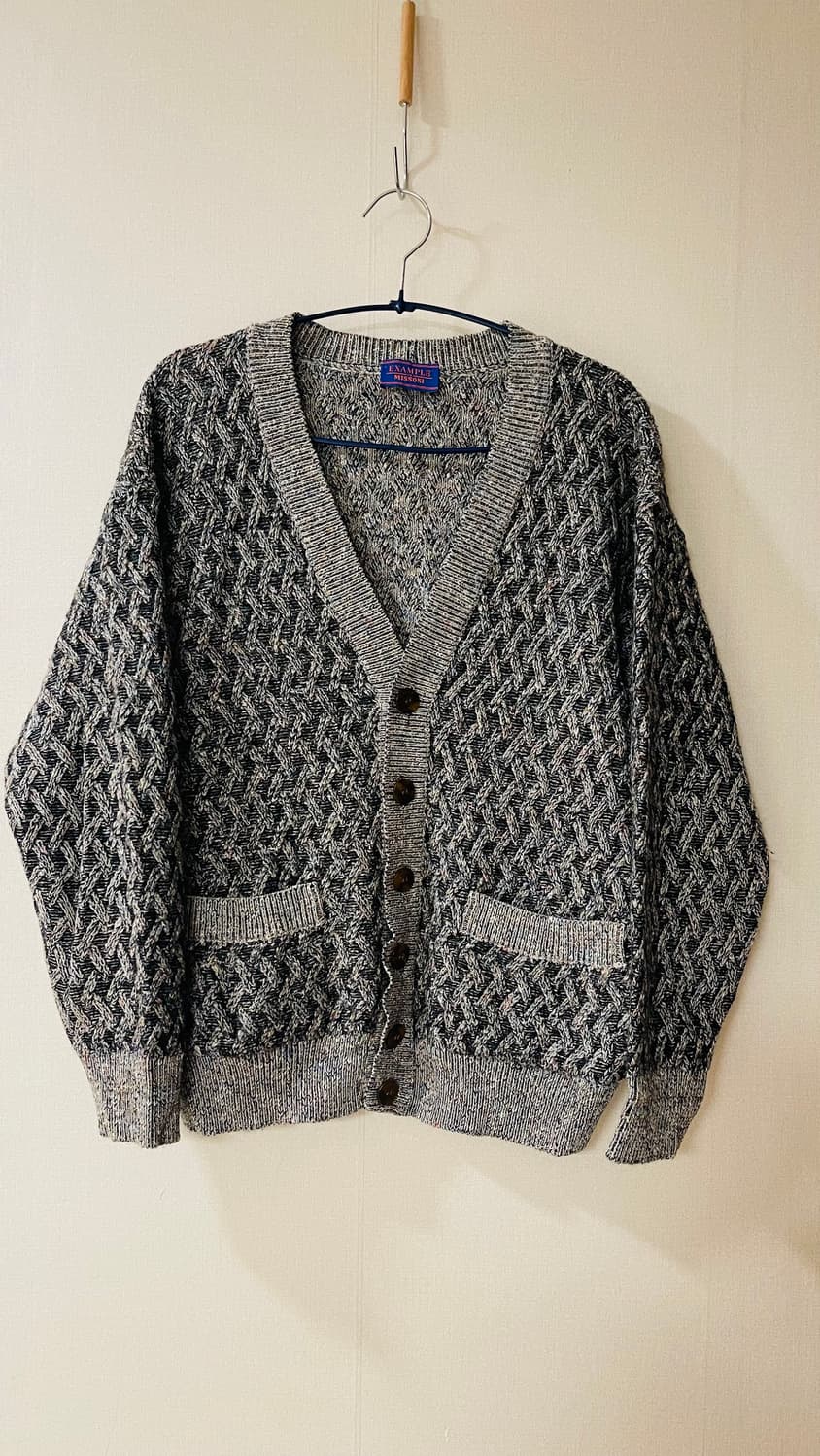 정품 미쏘니 라나 메리노 울 멀티 컬러 패턴 남성 니트 명품 가디건 M  상품이미지1