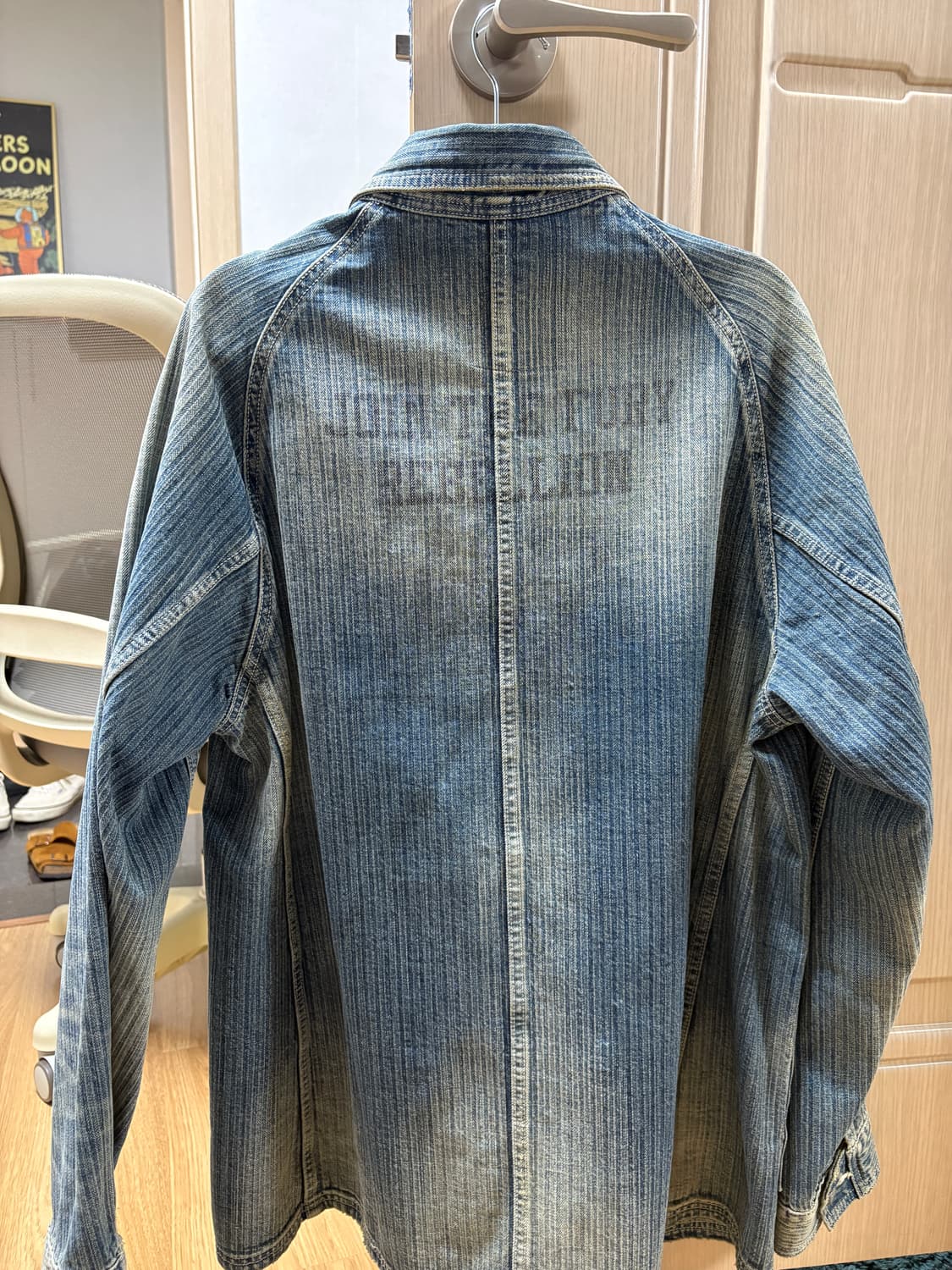 네이버후드 hbt 데님 커버올 초어자켓 상품이미지2