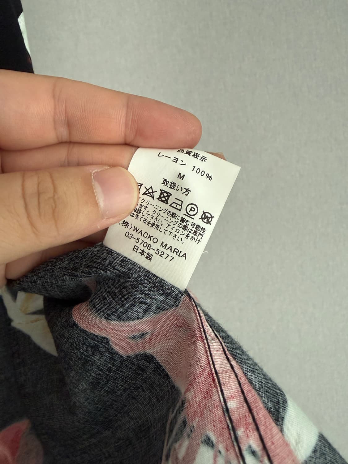 [m] 와코마리아 하와이안 셔츠 상품이미지7