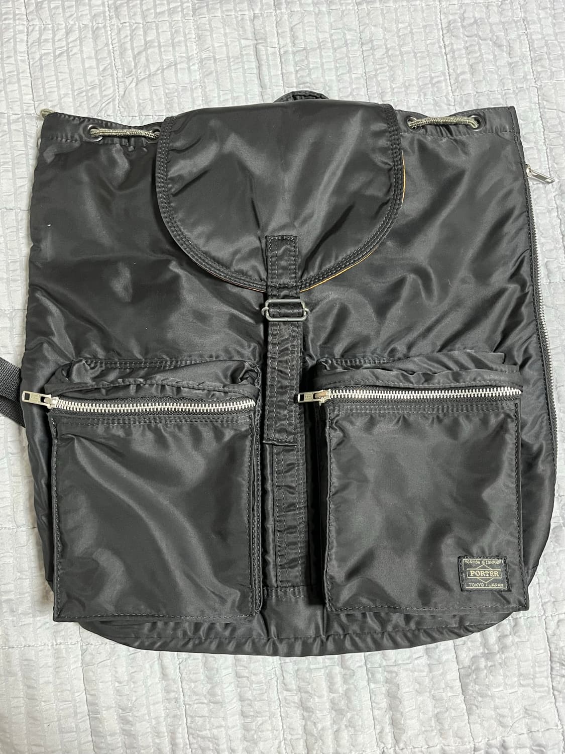 Porter 요시다 포터 탱커 지퍼백팩  럭색 블랙 상품이미지1