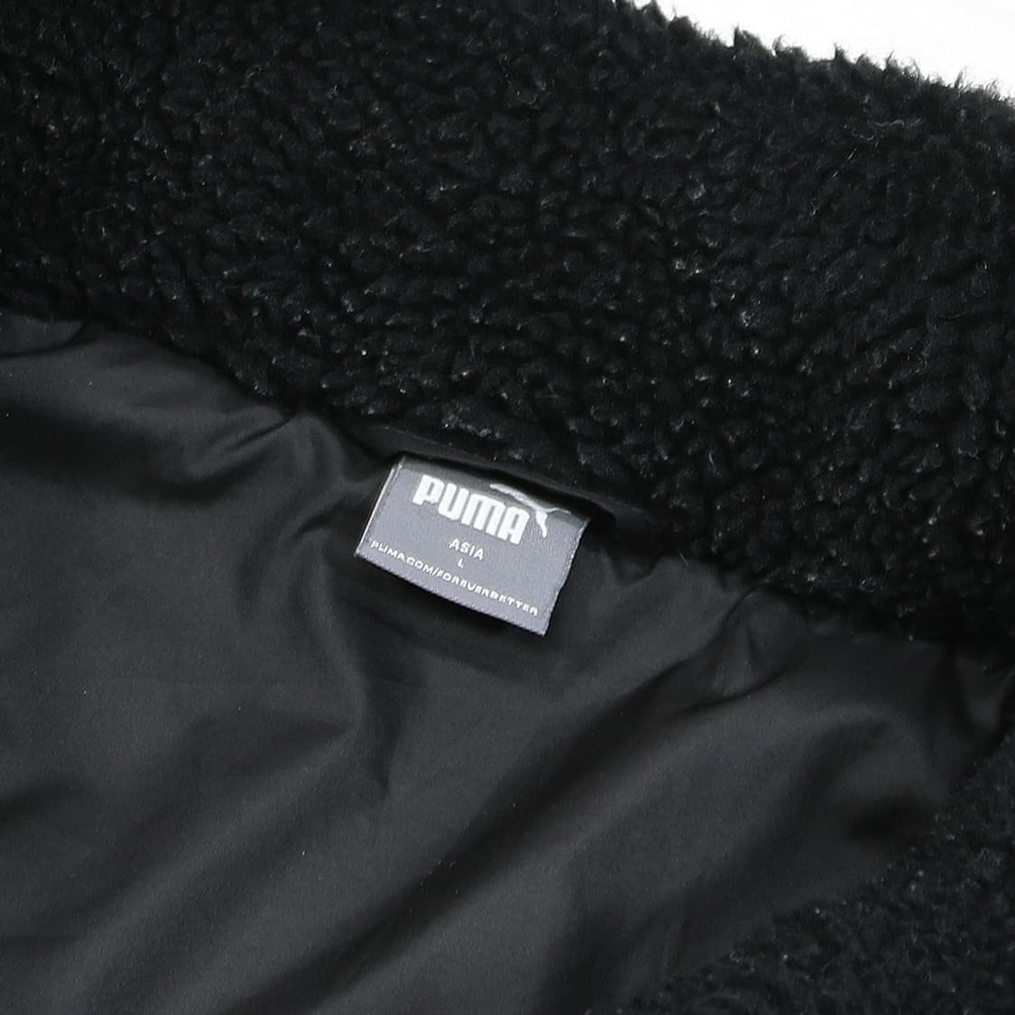 (착용컷) PUMA 양털 플리스 자켓 (남성용 100) 상품이미지6
