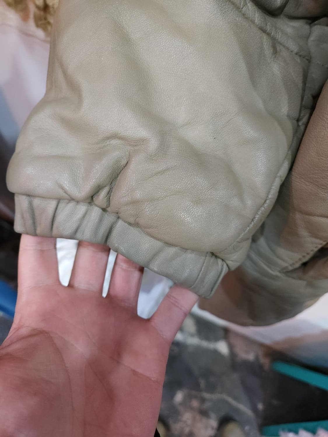 버드와이저 90s 양가죽 패딩점퍼

 상품이미지5