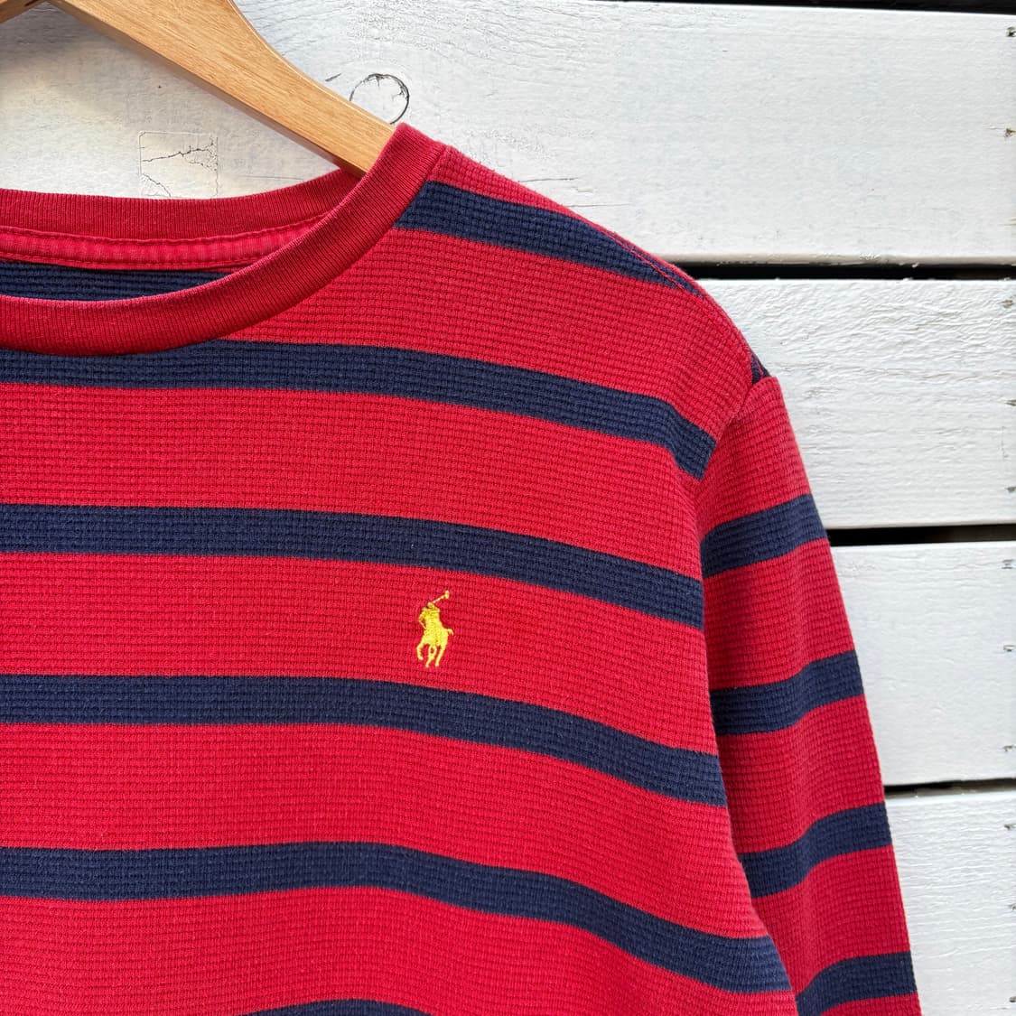 Polo 폴로 스트라이프 와플티 롱슬리브 상품이미지4