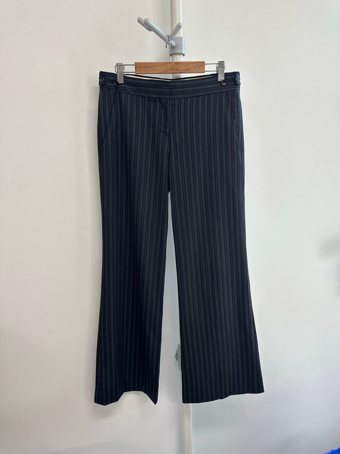 띠어리 스트라이프 투피스 셋업 정장 상품이미지7