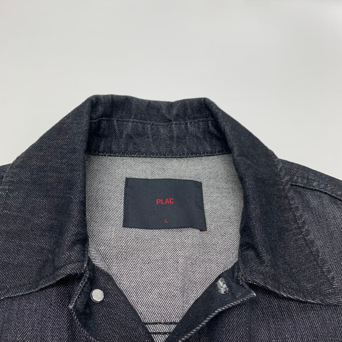 PLAC 플랙 흑청 데님 트러커자켓 (L) 상품이미지3