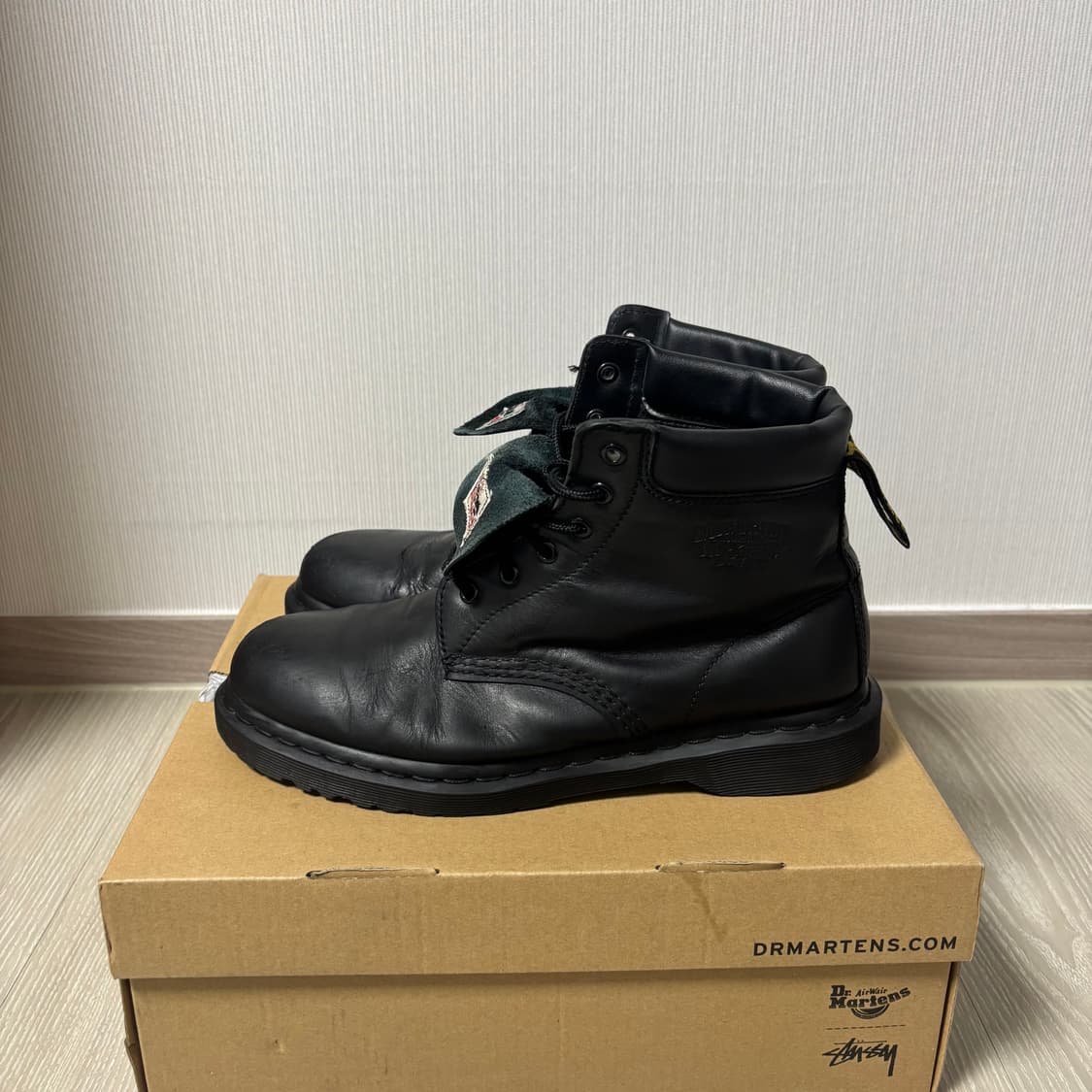 스투시 닥터마틴 939 블랙 상품이미지2