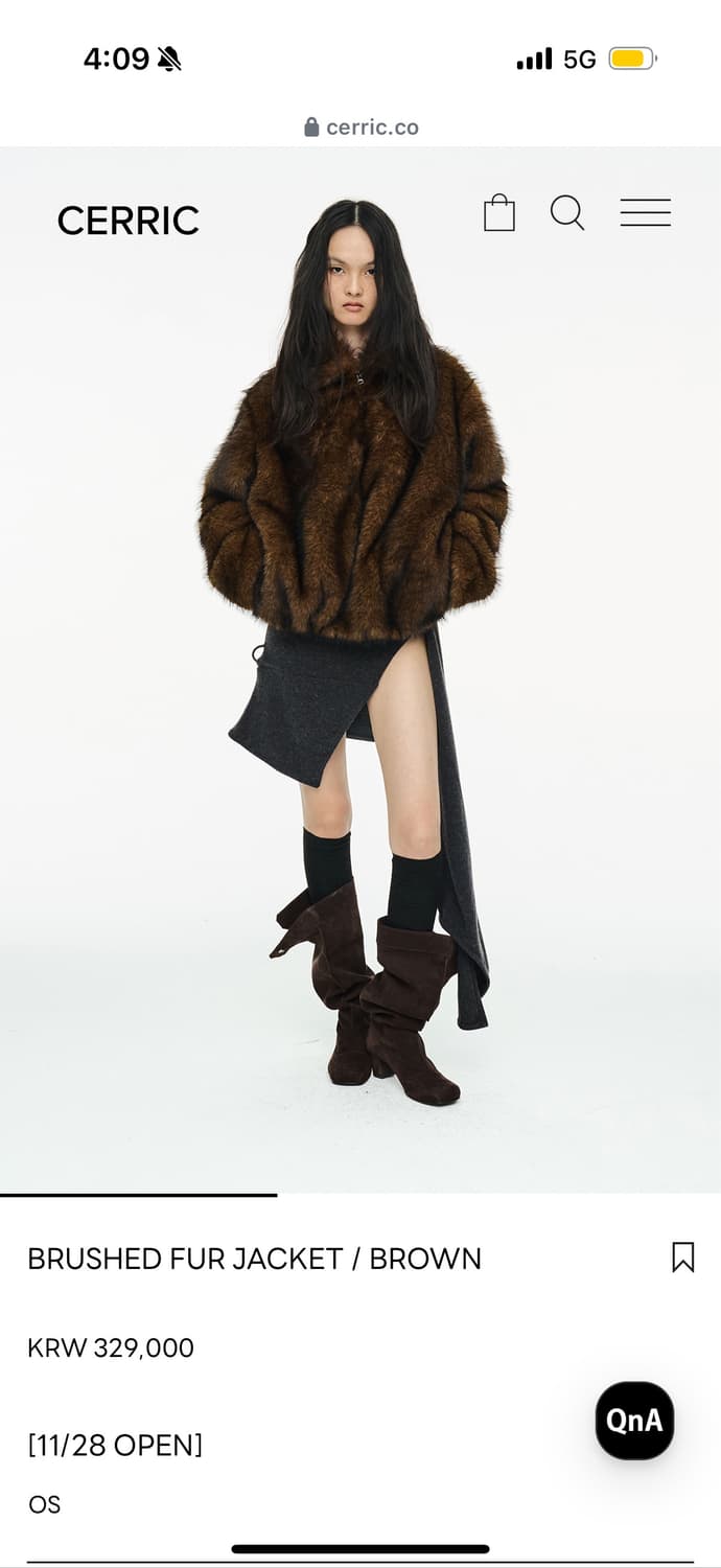 25FW 세릭 퍼 자켓 상품이미지2